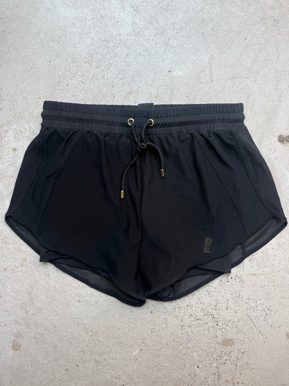 P.E. Nation Women’s Black Athletic Workout Shorts M